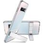 ESR Metal Kickstand Case Compatible with The Samsung Galaxy S10, [Vertical and Horizontal Stand] [Reinforced Drop Protection] Flexible TPU Soft Back for The Samsung Galaxy S10, Clear