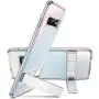 ESR Metal Kickstand Case Compatible with The Samsung Galaxy S10, [Vertical and Horizontal Stand] [Reinforced Drop Protection] Flexible TPU Soft Back for The Samsung Galaxy S10, Clear