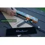 Heavy Duty Aluminum Multi Angle Measuring Ruler for DIY Workers | Angle Finder Woodworking Tool | Tile Flooring +FreePouch universal angler ruler Metal Gift Men Women Template Layout Tools (Black)