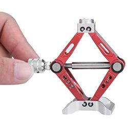 Zouminy Adjustable Metal Scissor Jack Tool Part Accessory for RC Crawler Car 1:10 Scale