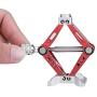 Zouminy Adjustable Metal Scissor Jack Tool Part Accessory for RC Crawler Car 1:10 Scale