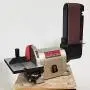 BUCKTOOL BD4801 Bench Belt Sander 4 in. x 36 in. Belt and 8 in. Disc Sander with 3/4HP Direct-drive Motor BUCKTOOL BD4801 Bench Belt Sander 4 in. x 36 in. Belt and 8 in. Disc Sander with 3/4HP Direct-drive Motor