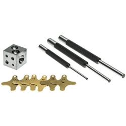 Wubbers Riveting Set by Gwen Youngblood Rivet Jewelry Making Metal Wire Forming Punching Bezel Tool Kit