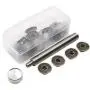 20 Pieces Jeans Button Tack Buttons Snap Fastener Press Studs Metal Replacement Kit with Storage Box, Diameter 17MM(0.67 Inch) (Style 3)