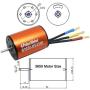 BIEHOL B3650 4300KV Brushless Motor+60A ESC +Program Card Combo for 1/10 RC Car Truck