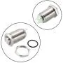 uxcell Latching Metal Push Button Switch High Head 12mm Mounting Dia 1NO 12V Green LED Light uxcell Latching Metal Push Button Switch High Head 12mm Mounting Dia 1NO 12V Green LED Light