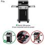 Uniflasy 69866 18 Inch Grill Warming Rack for Weber Spirit 200 Series Spirit E210 S210 E220 S220 Gas Grills with Up Front Controls (2013 - Newer) Grill Upper Rack Grates for Spirit 200 Grill Parts