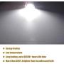 iBrightstar Newest 9-30V Extremely Bright DE3175 DE3021 Festoon Error Free 1.25'' 31mm LED for Interior Map Dome Lights and License Plate Courtesy Lights, Xenon White