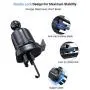 [2021 Upgraded] Diaclara Phone Holder for Car, Car Vent Phone Mount with Metal Clip, Press Design for Easy Clamp/Release, Ultra Stable Car Phone Holder Compatible with All iPhone/Android Cellphone