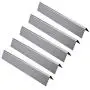 GasSaf L15.3 Flavorizer Bar Replacement for Weber 7636, Spirit 300 310 320 E310 E320 Series,Weber 46510001, 47513101 Gas Grill Front Controls (L15.3 x W2.6X T2.5inch)(5-Pack) GasSaf L15.3 Flavorizer Bar Replacement for Weber 7636, Spirit 300 310 320 E310 E320 Series,Weber 46510001, 47513101 Gas Grill Front Controls (L15.3 x W2.6X T2.5inch)(5-Pack)