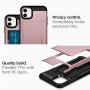 Spigen Slim Armor CS Designed for iPhone 11 Case (2019) - Rose Gold