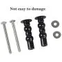 Toilet Seats Screws and Bolts Metal, Universal Toilet Seat Replacement Parts Kit Toilet Cover Hinges Bolt Screws Fixings Expanding Rubber Top Nuts Screws Toilet Seat Mount Hardware Tightening Kit Toilet Seats Screws and Bolts Metal, Universal Toilet Seat Replacement Parts Kit Toilet Cover Hinges Bolt Screws Fixings Expanding Rubber Top Nuts Screws Toilet Seat Mount Hardware Tightening Kit
