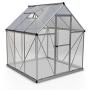 Palram HG5506 Hybrid Hobby Greenhouse, 6 x 6 x 7, Silver Palram HG5506 Hybrid Hobby Greenhouse, 6 x 6 x 7, Silver