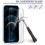 Ferilinso 2 Pack Screen Protector for iPhone 12 Pro Max with 2 Pack Camera Lens Protector [Tempered-Glass] [Military Protective] [HD Clear] [Case Friendly] [Anti-Fingerprint]