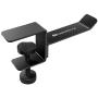 Headphone Headset Stand Holder, 6amLifestyle Universal Metal Gaming Headphones Hanger Mount Under Desk Hook Clip with Adjustable Clamp for All Headsets, Black（Patented）