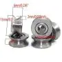 Preamer 20pcs 1.5mm Deep Metal V Groove Guide Pulley Bearing Wheel Rail Ball Bearings Wheel 4x13x6mm Preamer 20pcs 1.5mm Deep Metal V Groove Guide Pulley Bearing Wheel Rail Ball Bearings Wheel 4x13x6mm