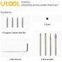 Utool 10PCS Engraver Diamond Point Bits & Spare Parts Set for Utool Engraver