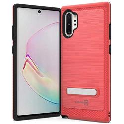 CoverON Metal Kickstand SleekStand Series for Samsung Galaxy Note 10 Plus Case/Note 10 Plus 5G Case - Red