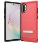 CoverON Metal Kickstand SleekStand Series for Samsung Galaxy Note 10 Plus Case/Note 10 Plus 5G Case - Red