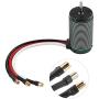 keyren 1515 Motor Metal Motor, Metal 2200KV Compact RC Motor, Brushless RC Vehicle for 1/8 Scale RC Car RC Short-Course Truck RC Crawler Car