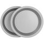 G & S Metal Products Company OvenStuff Nonstick 9” Pie Pans, Set of 2, Gray