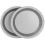 G & S Metal Products Company OvenStuff Nonstick 9” Pie Pans, Set of 2, Gray G & S Metal Products Company OvenStuff Nonstick 9” Pie Pans, Set of 2, Gray