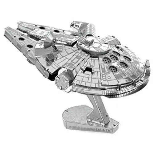 Fascinations Metal Earth Star Wars Millennium Falcon 3D Metal Model Kit Fascinations Metal Earth Star Wars Millennium Falcon 3D Metal Model Kit