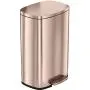 iTouchless SoftStep 13.2 Gallon Stainless Steel Step Trash Can with Odor Control System, 50 Liter Pedal Garbage Bin for Kitchen, Office, Home - Silent and Gentle Open and Close, Rose Gold iTouchless SoftStep 13.2 Gallon Stainless Steel Step Trash Can with Odor Control System, 50 Liter Pedal Garbage Bin for Kitchen, Office, Home - Silent and Gentle Open and Close, Rose Gold