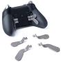 TOMSIN 4 pcs Interchangeable Paddles, Metal Stainless Steel Replacement Parts for Xbox One Elite Controller (Model 1698)