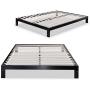 Zinus Arnav Modern Studio 10 Inch Platform 2000 Metal Bed Frame / Mattress Foundation / No Box Spring Needed / Wooden Slat Support / Good Design Award Winner, King