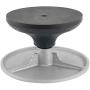 YaeMarine 7'' Diameter Sculpting Wheel Heavy Duty Metal Pottery Decorating Banding Wheel,Joined with A Heavy-Duty Ball Bearing