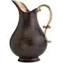 CopperBull Heavy Gauge 100% Pure Solid Hammered Copper Moscow Mule Water Pitcher, 70 fl. Oz (Antiqued Copper) CopperBull Heavy Gauge 100% Pure Solid Hammered Copper Moscow Mule Water Pitcher, 70 fl. Oz (Antiqued Copper)