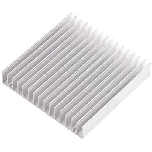 Aluminum Heat Sink Heatsink Module Cooler Fin for High Power Transistor Semiconductor Devices with 16 pcs fins 3.93''(L) x 3.93''(W) x 0.7''(H) /100mm(L) x 100mm(W) x 18mm(H) Aluminum Heat Sink Heatsink Module Cooler Fin for High Power Transistor Semiconductor Devices with 16 pcs fins 3.93''(L) x 3.93''(W) x 0.7''(H) /100mm(L) x 100mm(W) x 18mm(H)