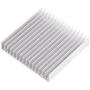 Aluminum Heat Sink Heatsink Module Cooler Fin for High Power Transistor Semiconductor Devices with 16 pcs fins 3.93''(L) x 3.93''(W) x 0.7''(H) /100mm(L) x 100mm(W) x 18mm(H)