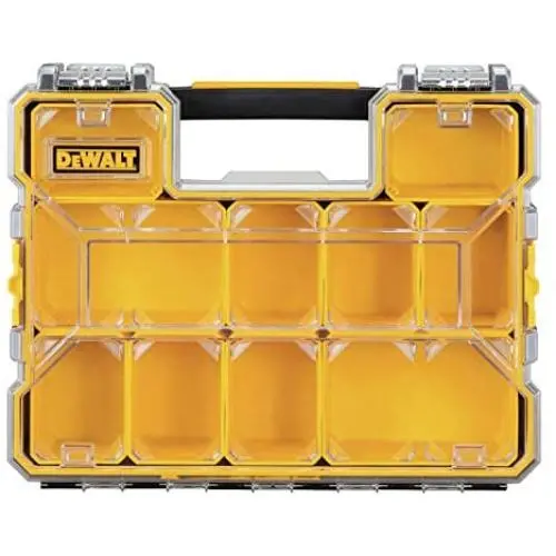 DEWALT Organizer Box With Dividers, Metal Latch, 10-Compartment (DWST14825) DEWALT Organizer Box With Dividers, Metal Latch, 10-Compartment (DWST14825)