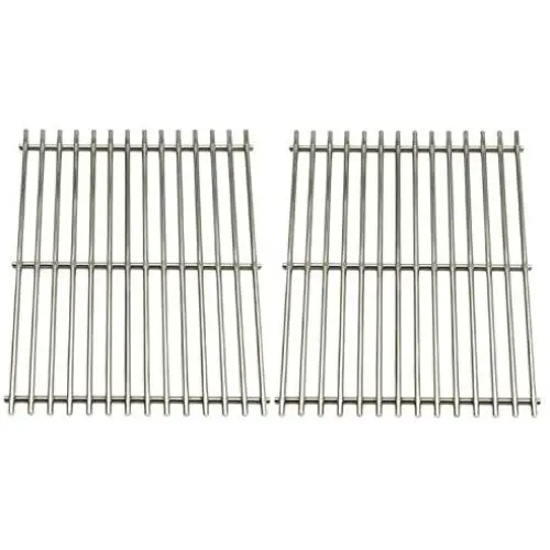 Direct Store Parts DS102 Solid Stainless Steel Cooking grids Replacement for Charbroil, Great Outdoors, Grill Chef, Thermos, Vermont Castings Gas Grills Direct Store Parts DS102 Solid Stainless Steel Cooking grids Replacement for Charbroil, Great Outdoors, Grill Chef, Thermos, Vermont Castings Gas Grills