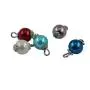 Dovewill 50 Pieces Colourful Charms Dangle Pendant Metal Flower Round Glass Pearl Beads - Silver Dovewill 50 Pieces Colourful Charms Dangle Pendant Metal Flower Round Glass Pearl Beads - Silver