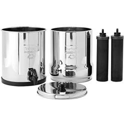 Big Berkey Gravity-Fed Water Filter with 2 Black Berkey Purification Elements