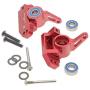 RC Alloy Caster Block&Steering Blocks for Traxxas 1/10 2WD Slash, Stampede, Rustler, Nitro Slash-Replaces Part 3632(Pair)
