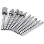 XT AUTO 10Pcs High Speed Steel Burr Bits Rotary Carving Burs Woodworking Rotary File Set for Metal Rotary Files Bit Wood Cutting Burrs Set XT AUTO 10Pcs High Speed Steel Burr Bits Rotary Carving Burs Woodworking Rotary File Set for Metal Rotary Files Bit Wood Cutting Burrs Set
