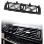 Exerock Air Vent Conditioning Front Interior Central Air Grille Compatible with BMW 5 Series 520, 523, 525, 528, 530, 535, 550 F10/F11 2010-2016