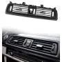 Exerock Air Vent Conditioning Front Interior Central Air Grille Compatible with BMW 5 Series 520, 523, 525, 528, 530, 535, 550 F10/F11 2010-2016 Exerock Air Vent Conditioning Front Interior Central Air Grille Compatible with BMW 5 Series 520, 523, 525, 528, 530, 535, 550 F10/F11 2010-2016