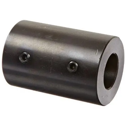 Climax Part RC-100 Mild Steel, Black Oxide Plating Rigid Coupling, 1 inch bore, 2 inch OD, 3 inch Length, 5/16-18 x 1/2 Set Screw Climax Part RC-100 Mild Steel, Black Oxide Plating Rigid Coupling, 1 inch bore, 2 inch OD, 3 inch Length, 5/16-18 x 1/2 Set Screw
