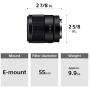 FE 35mm F1.8 Large Aperture Prime Lens (SEL35F18F)