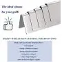 Utheer 7540 7539 Grill Parts Flavor Bars 24.5 Inch for Weber Genesis 300 Series E-310 E-320 S-310 S-320 ESP-310 ESP-320 EP/CEP-310 & 320 (with Side Control), 16 GA Stainless Steel Heat Plate