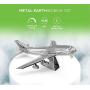 Metal Earth Fascinations Boeing 747 Airplane 3D Metal Model Kit