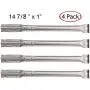 Gloryshine Heat Plates, Burners Replacement Parts for Master Forge 1010037, 1010048,Nexgrill 720-0783C/E Gas Grill Models