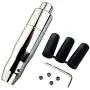 Lunsom Automatic Shift Knob Metal Car Shifting with Push Button Aluminum Alloy Shifter Lever Handle Long Stick Gear Head Fit Most Auto Transmission Vehicle (Silver) Lunsom Automatic Shift Knob Metal Car Shifting with Push Button Aluminum Alloy Shifter Lever Handle Long Stick Gear Head Fit Most Auto Transmission Vehicle (Silver)