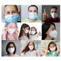 Ratone KN95 (Box of 25) Disposable Three Dimensional Protective 5 Layer Face Mask, Disposable, White