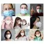 Ratone KN95 (Box of 25) Disposable Three Dimensional Protective 5 Layer Face Mask, Disposable, White Ratone KN95 (Box of 25) Disposable Three Dimensional Protective 5 Layer Face Mask, Disposable, White